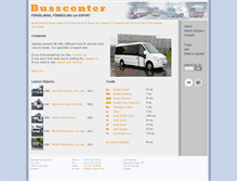 Tablet Screenshot of busexport.com